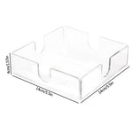 Support à serviettes en acrylique transparent YX011, YX011