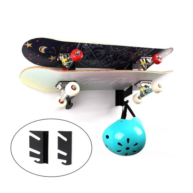 Support mural pour skateboard à quatre roues, 1 paire YX018, YX018
