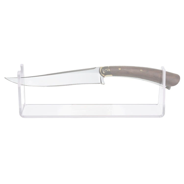 YX021-2 Présentoir en acrylique pour couteaux suisses, Taille : 16x4.5x5cm, YX021-2