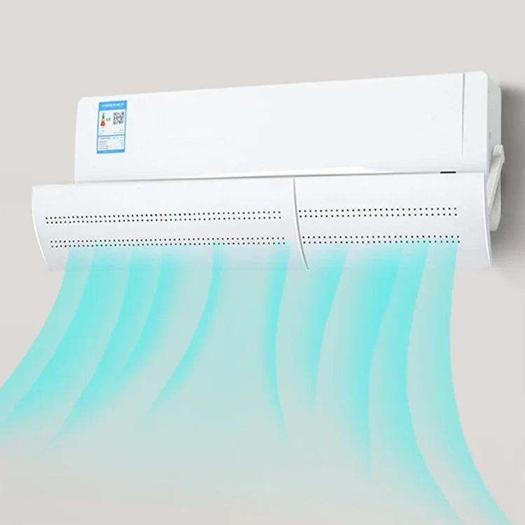 Déflecteur de vent mural universel anti-souffle direct pour climatiseur de chambre à coucher, version creuse améliorée, version creuse améliorée
