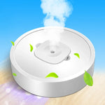 Purificateur d'air anionique portable carré avec stérilisation UV, humidificateur d'air pour voiture et maison, stérilisation UV carrée