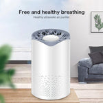 Purificateur d'air anionique portable carré avec stérilisation UV, humidificateur d'air pour voiture et maison, stérilisation UV carrée
