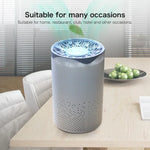 Purificateur d'air anionique portable carré avec stérilisation UV, humidificateur d'air pour voiture et maison, stérilisation UV carrée