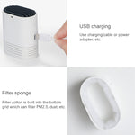 HE-K001 Purificateur d'air portable USB rechargeable à ions négatifs, suspendu au cou, pour usage domestique, élimination du formaldéhyde