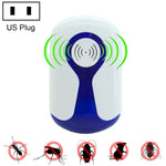 Répulsif électronique ultrasonique 3W anti-moustiques, rats et insectes avec lumière, prise US, AC 90-240V, prise UK, prise US
