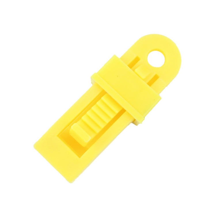 20 pièces pinces de fixation coupe-vent pour auvents de tente extérieure Boucle multifonctionnelle pour corde à vent