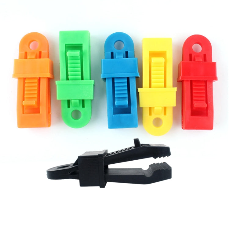 20 pièces pinces de fixation coupe-vent pour auvents de tente extérieure Boucle multifonctionnelle pour corde à vent