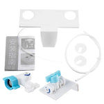 Dispositif sanitaire de chasse d'eau pour toilettes avec outil de siège à pulvérisation d'eau, outil de siège à pulvérisation d'eau