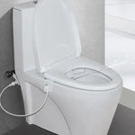 Dispositif sanitaire de chasse d'eau pour toilettes avec outil de siège à pulvérisation d'eau, outil de siège à pulvérisation d'eau