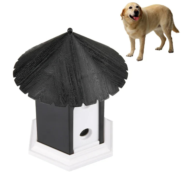 Maison d'entraînement pour chien à distance avec contrôle des aboiements en extérieur, Chien à distance