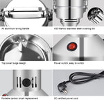 Broyeur électrique universel en acier inoxydable, Machine de meulage