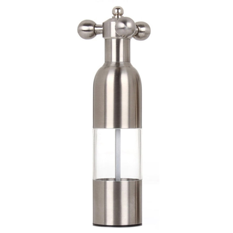 MICLAN Moulin à poivre en acier inoxydable 304 en forme de gouvernail, taille : L, L