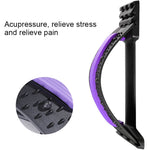 Appareil d'étirement par traction lombaire, correcteur de posture, support lombaire, soulagement des douleurs dorsales, masseur de dos, Rouge Blanc, Blanc Vert, Blanc Bleu, Blanc Violet, Noir Vert, Noir Bleu, Noir Violet, Noir Rouge
