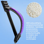 Appareil d'étirement par traction lombaire, correcteur de posture, support lombaire, soulagement des douleurs dorsales, masseur de dos, Rouge Blanc, Blanc Vert, Blanc Bleu, Blanc Violet, Noir Vert, Noir Bleu, Noir Violet, Noir Rouge