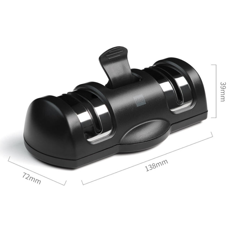 Aiguiseur de couteaux portable à double roue Xiaomi Youpin Huohou, aiguiseur de couteaux à double roue