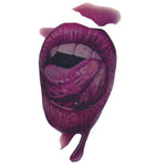 20 autocollants de tatouage temporaire S-291 Halloween Terreur Bouche de Sang Blessure Réaliste, S-291/20pcs