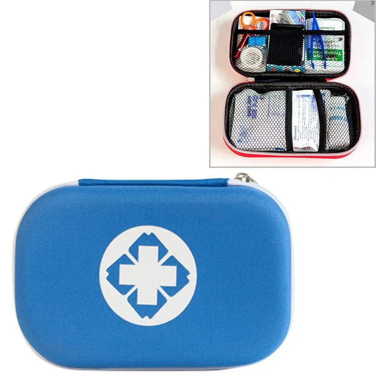 Trousse de survie et de sauvetage portable 25 en 1 pour voiture, maison et extérieur, 25 en 1 21x13x5cm (Noir), 25 en 1 21x13x5cm (Orange), 25 en 1 21x13x5cm (Bleu), 25 en 1 21x13x5cm (Rouge)
