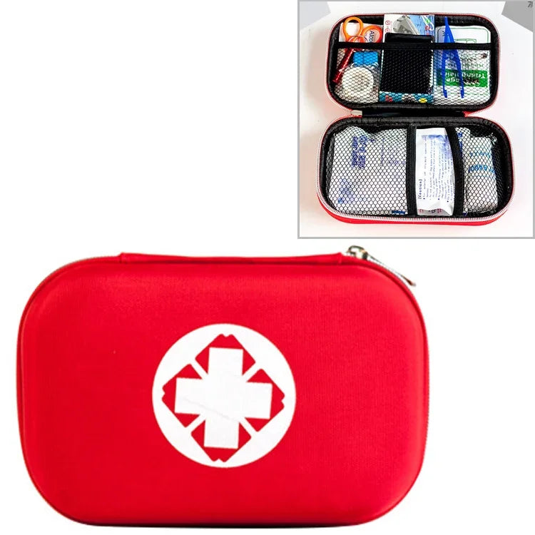 Trousse de survie et de sauvetage portable 25 en 1 pour voiture, maison et extérieur, 25 en 1 21x13x5cm (Noir), 25 en 1 21x13x5cm (Orange), 25 en 1 21x13x5cm (Bleu), 25 en 1 21x13x5cm (Rouge)