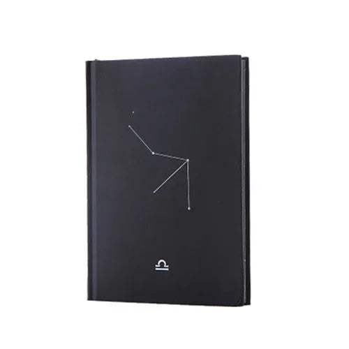 Carnet papier des douze constellations, journal simple étudiant, bloc-notes, carnet de croquis graffiti, motif aléatoire