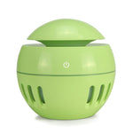 Humidificateur USB motif grain de bois évidé, lampe d'aromathérapie sept couleurs, pulvérisateur d'alcool automatique avec télécommande (bleu ciel), HC0372A, HC0372B, HC0372C, HC0372D, HC0372F, HC0372G, HC0372H, HC0372I, HC0372J, HC0372K