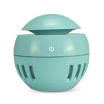 Humidificateur USB motif grain de bois évidé, lampe d'aromathérapie sept couleurs, pulvérisateur d'alcool automatique avec télécommande (bleu ciel), HC0372A, HC0372B, HC0372C, HC0372D, HC0372F, HC0372G, HC0372H, HC0372I, HC0372J, HC0372K