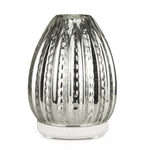 Machine d'aromathérapie créative en forme de vase 100ml Humidificateur en verre 3D Vaporisateur automatique d'alcool avec lampe LED colorée, Humidificateur en verre 3D