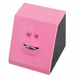Tirelire automatique boîte à pièces, tirelire visage