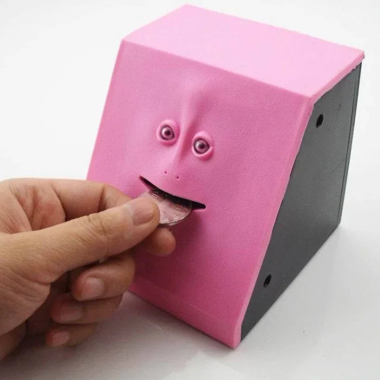 Tirelire automatique boîte à pièces, tirelire visage
