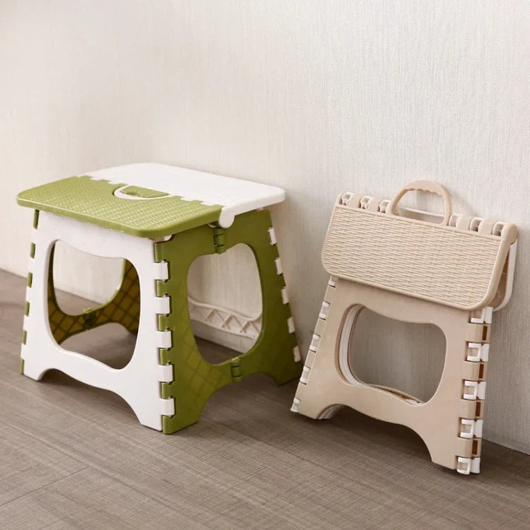 Tabouret pliant portable en plastique pour extérieur, tabouret utile pour la pêche, livraison couleur aléatoire, 1751
