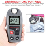 Luxmètre numérique portable MT-30 avec écran LCD pour usine / école / maison, plage : 0,1-200 000 lux, MT-30