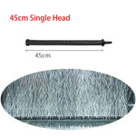 Tuyau barre à bulles pompe aquarium tête unique 45cm Accessoires aquarium diffuseur bande oxygène air pour aquariums et bacs à poissons, tête unique 45cm