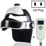 Appareil de massage de tête à pression d'air électronique, casque de massage avec musique relaxante, prise US, HC06285, HC06285EU, HC06285UK