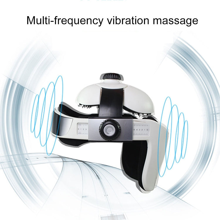 Appareil de massage de tête à pression d'air électronique, casque de massage avec musique relaxante, prise US, HC06285, HC06285EU, HC06285UK