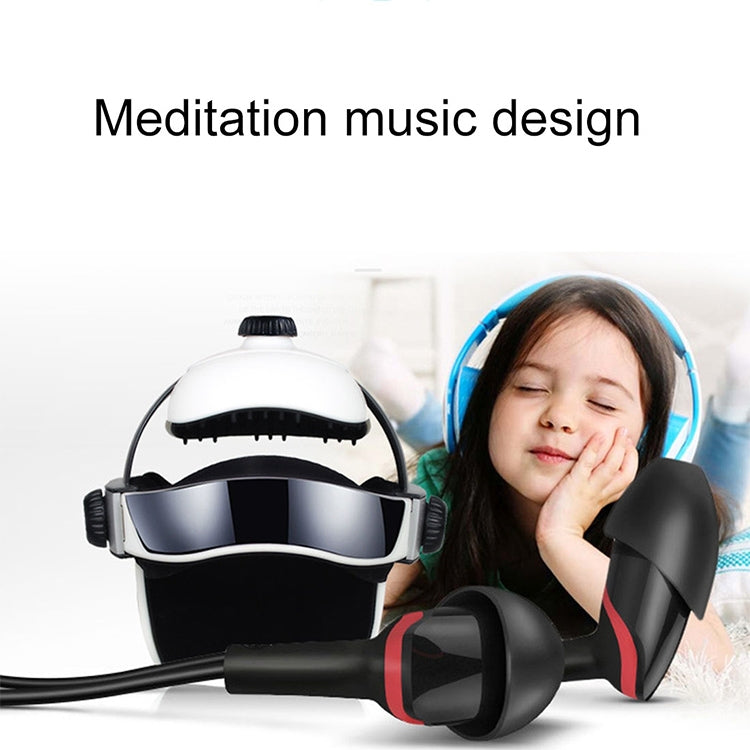Appareil de massage de tête à pression d'air électronique, casque de massage avec musique relaxante, prise US, HC06285, HC06285EU, HC06285UK