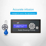 Pompe doseuse automatique Jebao DP-2 4W pompe péristaltique pompe doseuse 2 canaux distributeur automatique récif corallien aquarium, prise US, DP-2 4W