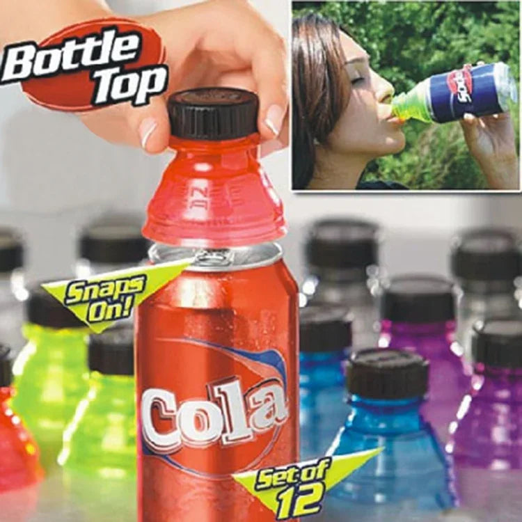 6 Bouchons anti-poussière pour canettes de boisson, Diamètre : environ 6cm, 6 pièces