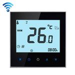 Thermostat de chauffage d'eau à charge 3A BHT-1000-GA-WIFI Type tactile LCD numérique WiFi, Affichage Horloge / Température / Périodes / Heure / Semaine / Chauffage etc., BHT-1000 3A (Noir), BHT-1000 3A (Blanc)