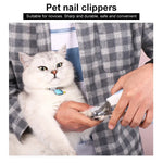 Coupe-griffes et polisseuse pour animaux, Taille : S, Rose