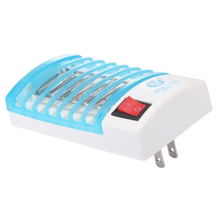 Lampe de nuit tue-moustiques efficace à 4 LED lumière bleue, prise US, AC110V, prise US