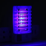 Lampe de nuit tue-moustiques efficace à 4 LED lumière bleue, prise US, AC110V, prise US