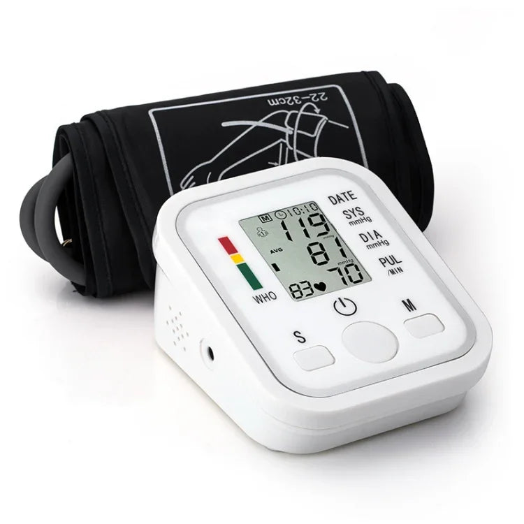 Moniteur de tension artérielle LCD automatique complet style bras supérieur