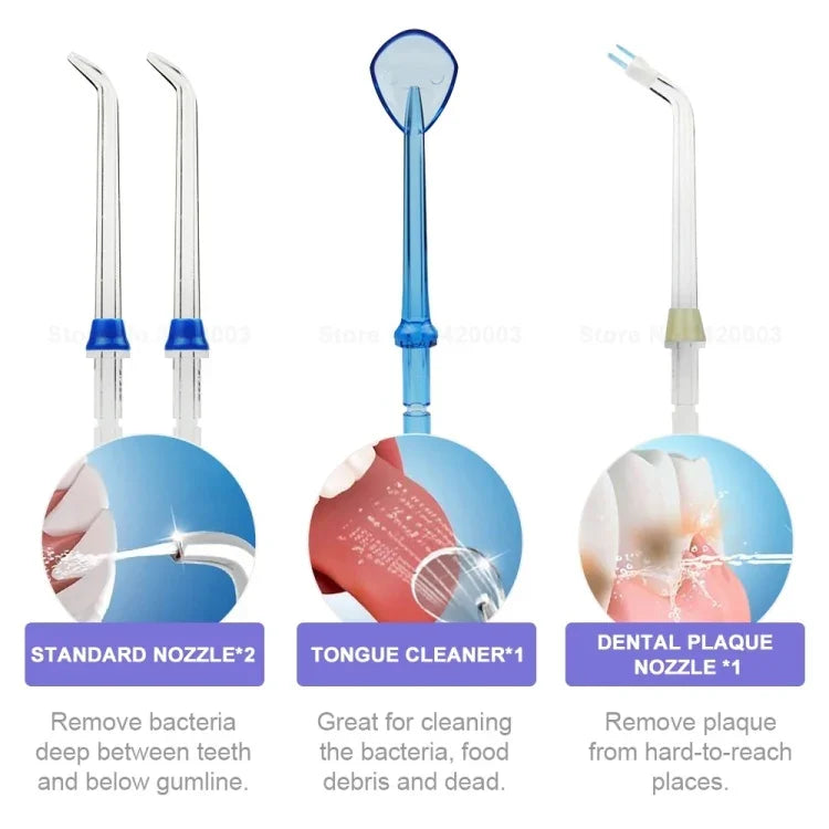 Irrigateur buccal dentaire sans fil rechargeable USB Waterpulse V400Plus, V400Plus, prise : UK