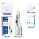 Irrigateur buccal dentaire sans fil rechargeable USB Waterpulse V400Plus, V400Plus, prise : UK