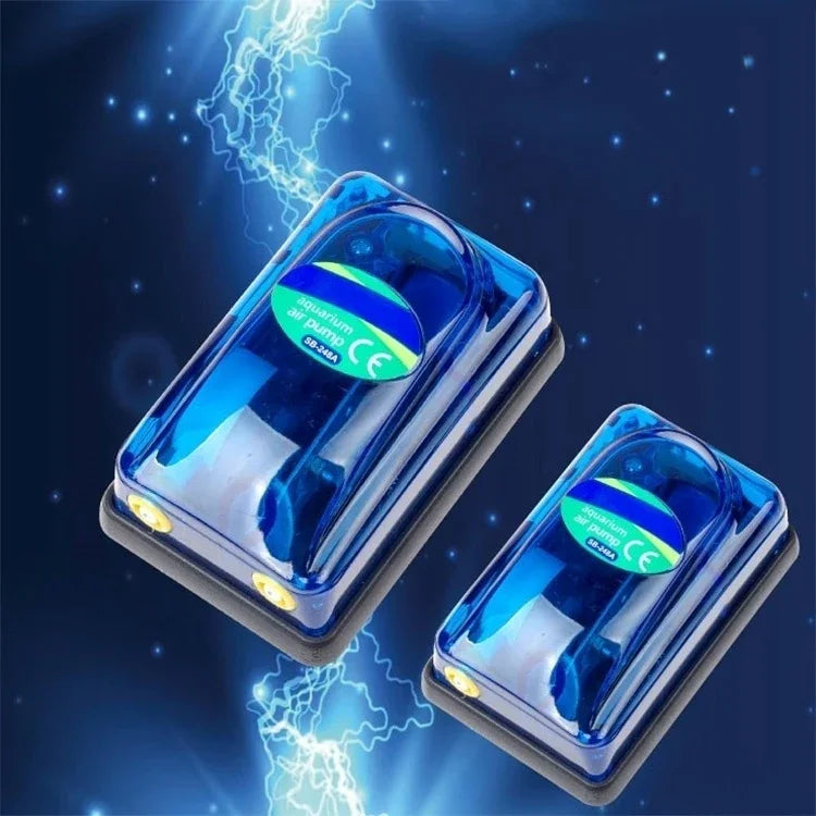Pompe à air aquarium SOBO SB-248A 3W sortie unique débit réglable pompe à oxygène pour bac à poissons, 3W sortie unique