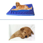 Tapis de couchage d'été pour chien, lit pour animaux de compagnie, coussin rafraîchissant détachable pour chien, grande taille : 73 x 46 x 4 cm, taille : 73 x 46 x 4 cm