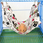 Hamac en toile pour animaux de compagnie, agréable et chaud, pour chat, hamster, tapis, lit pour animaux de compagnie, taille M, 33 x 30 cm, couleur aléatoire, taille : 33 x 30 cm