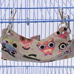 Hamac en toile pour animaux de compagnie, agréable et chaud, pour chat, hamster, tapis, lit pour animaux de compagnie, taille M, 33 x 30 cm, couleur aléatoire, taille : 33 x 30 cm