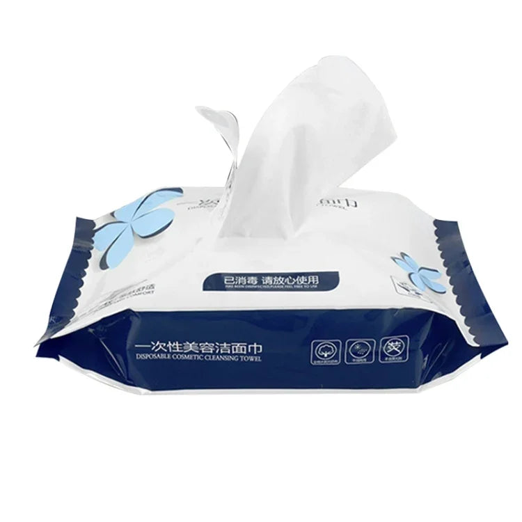 20 PCS Serviette de visage jetable en coton portable multi-usage, serviette de nettoyage double usage humide et sec, serviette douce pour voyage, 20 PCS