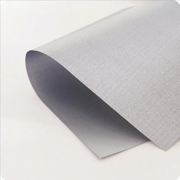 4 Pièces Plaque de protection pour cuisinière à gaz en fibre ultra-fine, taille : 27 x 27 cm (argent), 4 Pièces