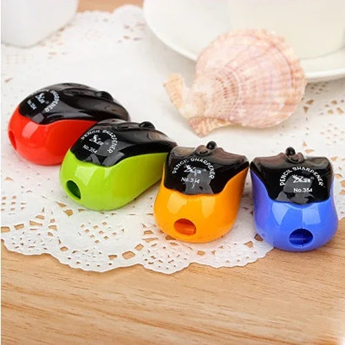10 taille-crayons créatifs style souris, machine mécanique, fournitures scolaires et de bureau, livraison couleur aléatoire, style souris